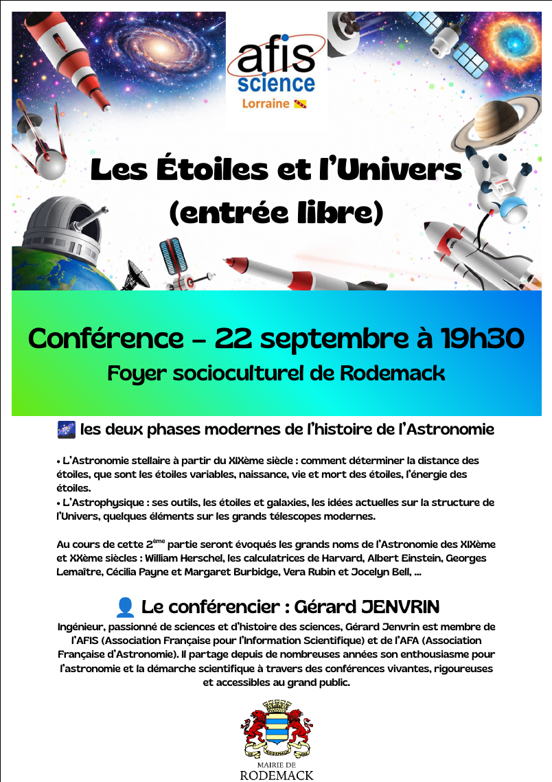 affiche conférence