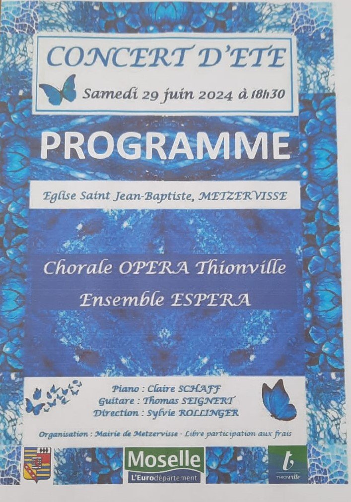 affiche concert