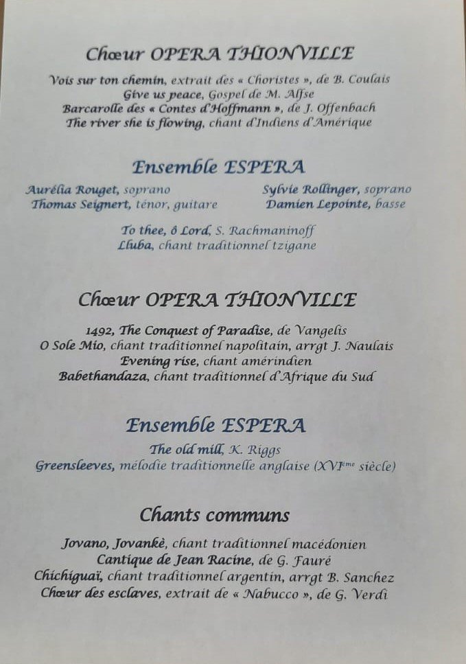 programme
